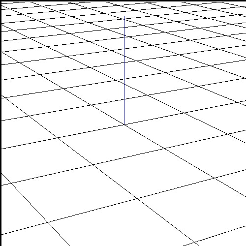 Irtviewer with white background and floor grid